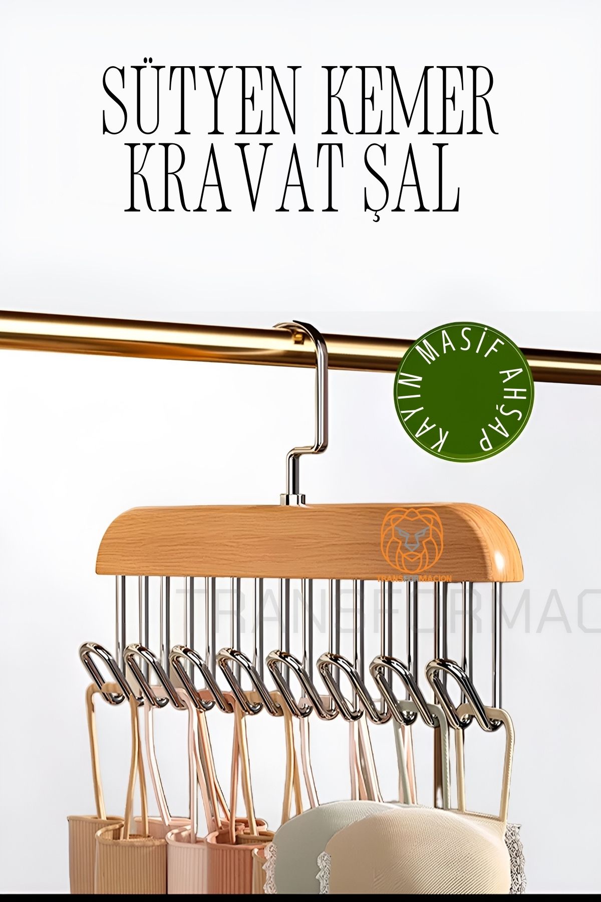 Dolap İçi Askı Sütyen Şal Kravat Kemer Çanta 720103