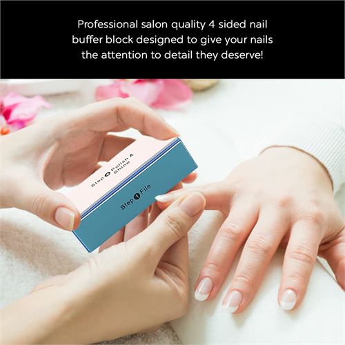 TransForMacion 4 Yüzeyli Tırnak Törpüsü ve Parlatma Blok Sünger Solingen Professional 716803  