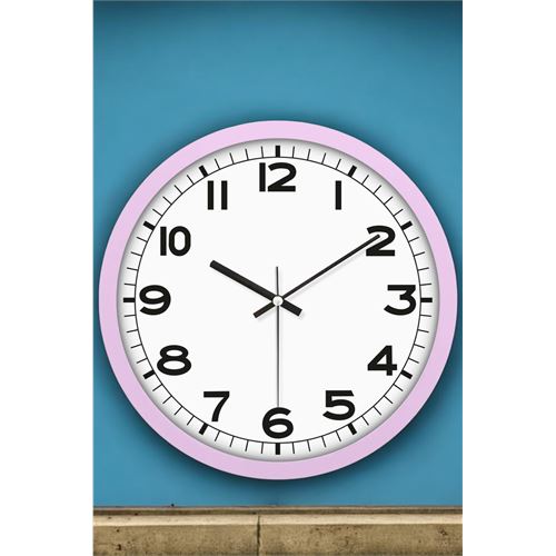 TransForMacion Duvar Saati Klasik 31 Cm LİLA 721024
