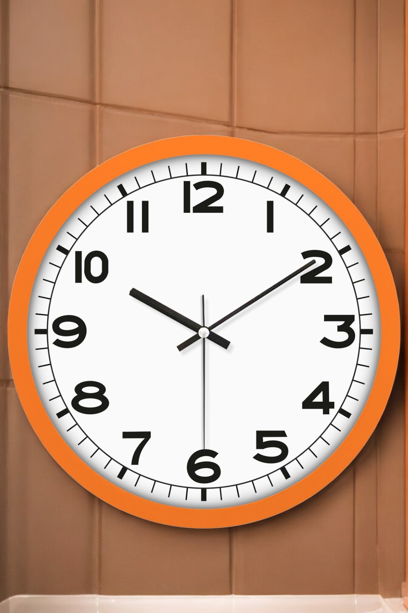 TransForMacion Duvar Saati Klasik 31 Cm TURUNCU 721027