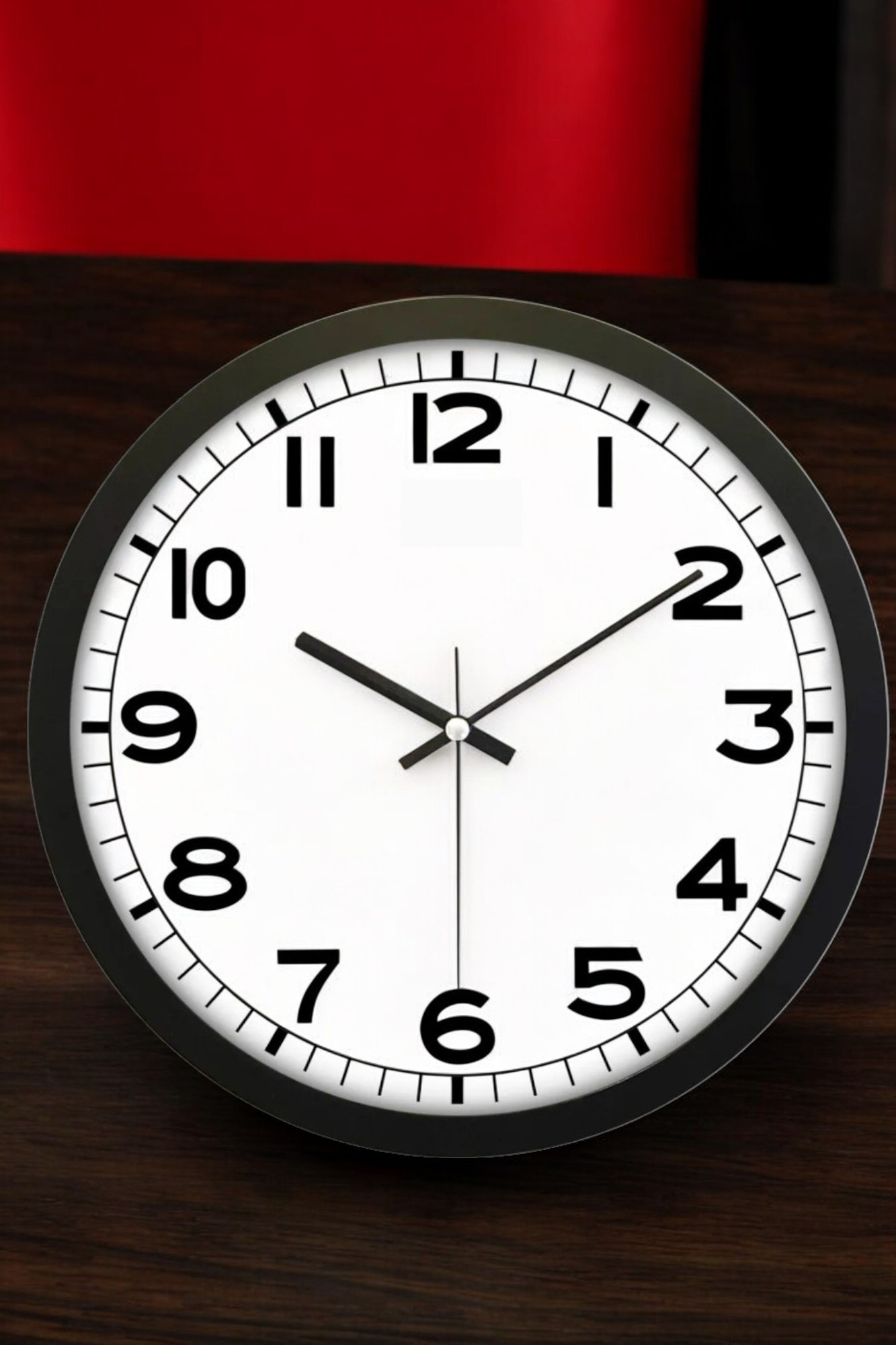 ModaCar Duvar Saati Klasik 31 Cm SİYAH 