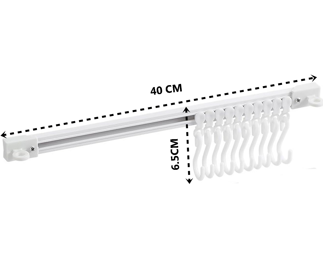 Transformacion Kayar Askılı Mutfak Dolap Askısı Banyo Askısı 721044