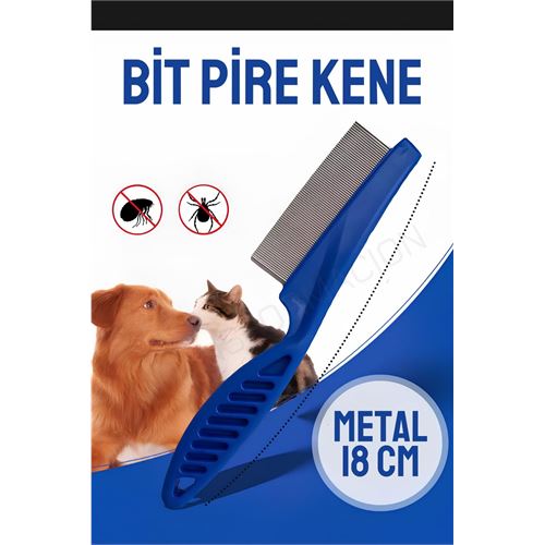 ModaCar Bit Ve Pire Tarağı Kedi Köpek Bit Kene Tarağı  