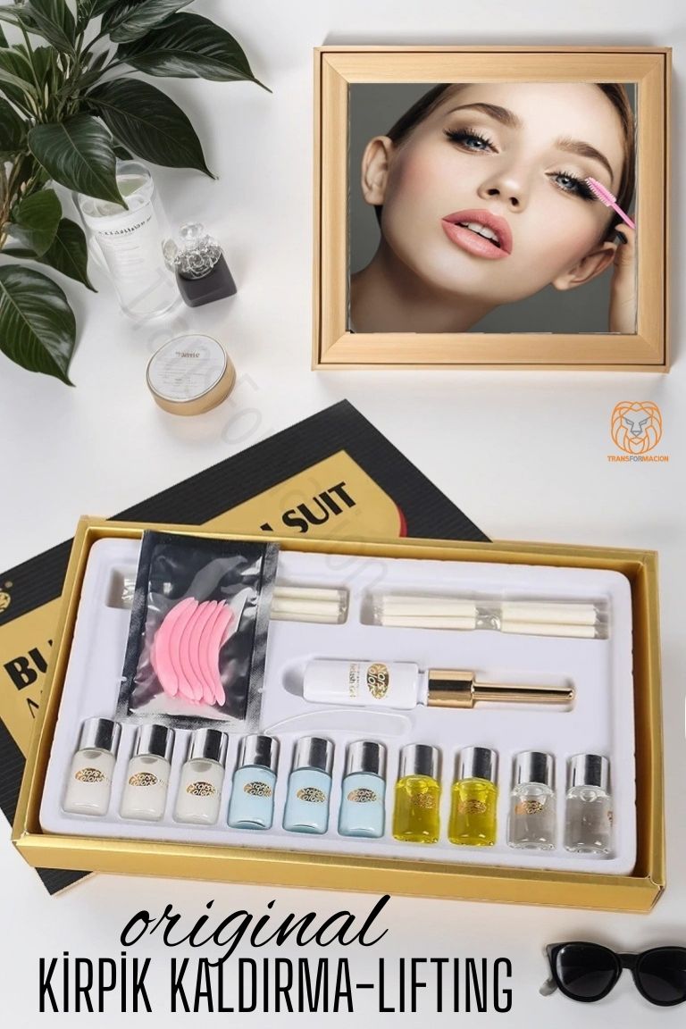 90 Kullanım Kirpik Perma Lifting Kaldırma Seti 