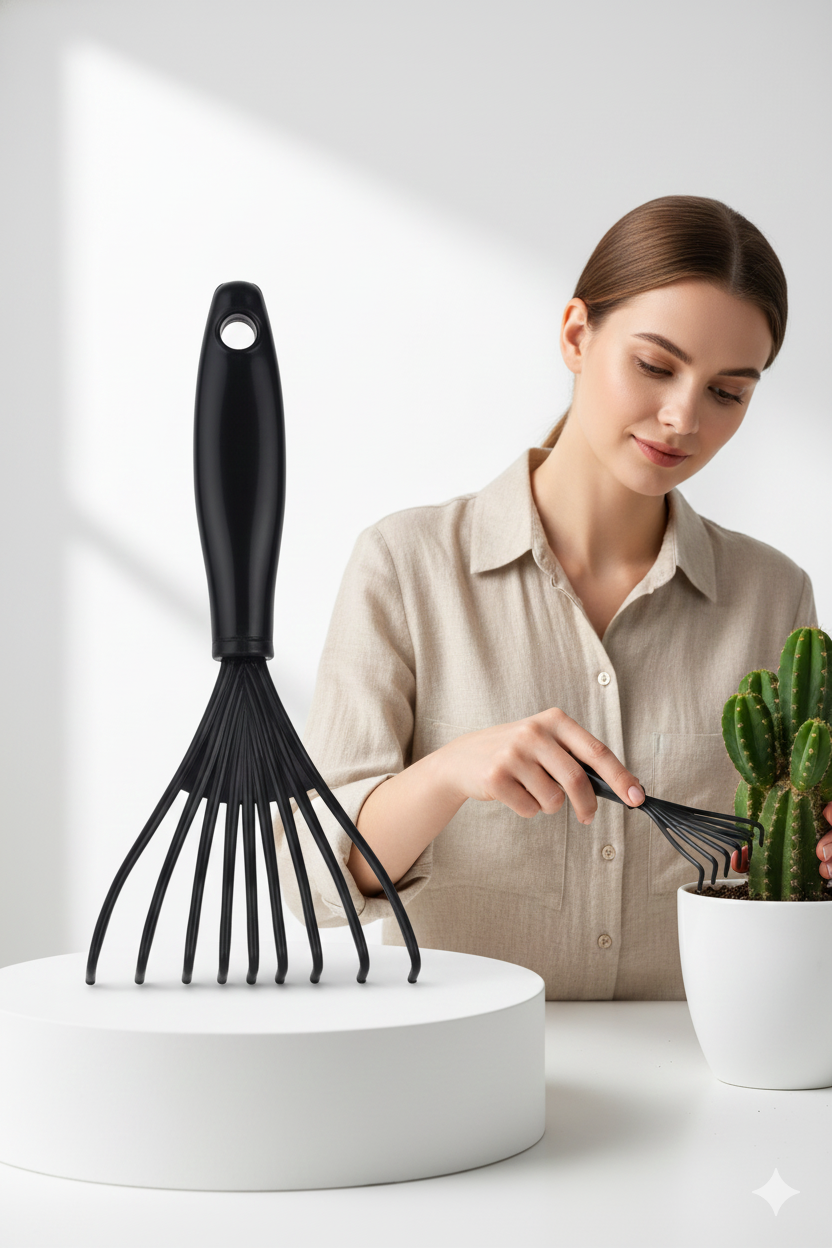 Çiçek Toprağı Temizleme Tırmığı Mini Tırmık 721045