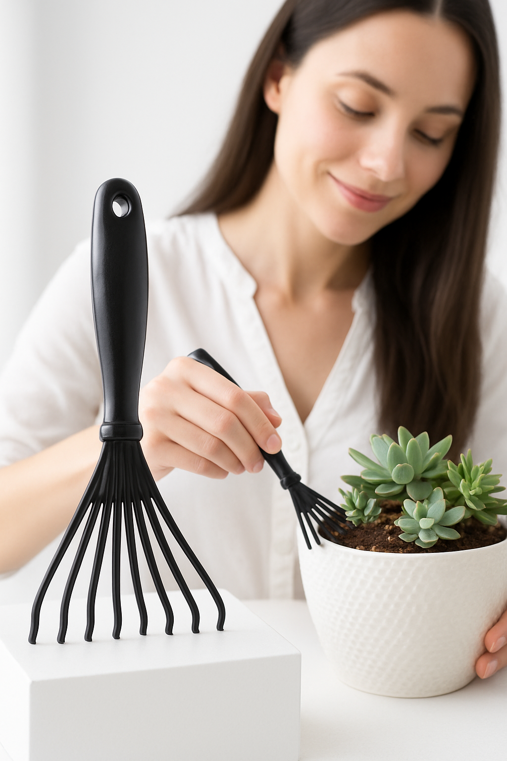 Çiçek Toprağı Temizleme Tırmığı Mini Tırmık 721045