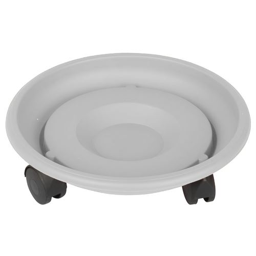 TransForMacion Tekerlekli Saksı Altığı 37 CM BEYAZ 721051