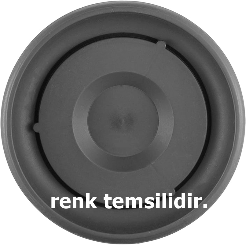 Tekerlekli Saksı Altığı 4 ADET 37 CM BEYAZ 721054