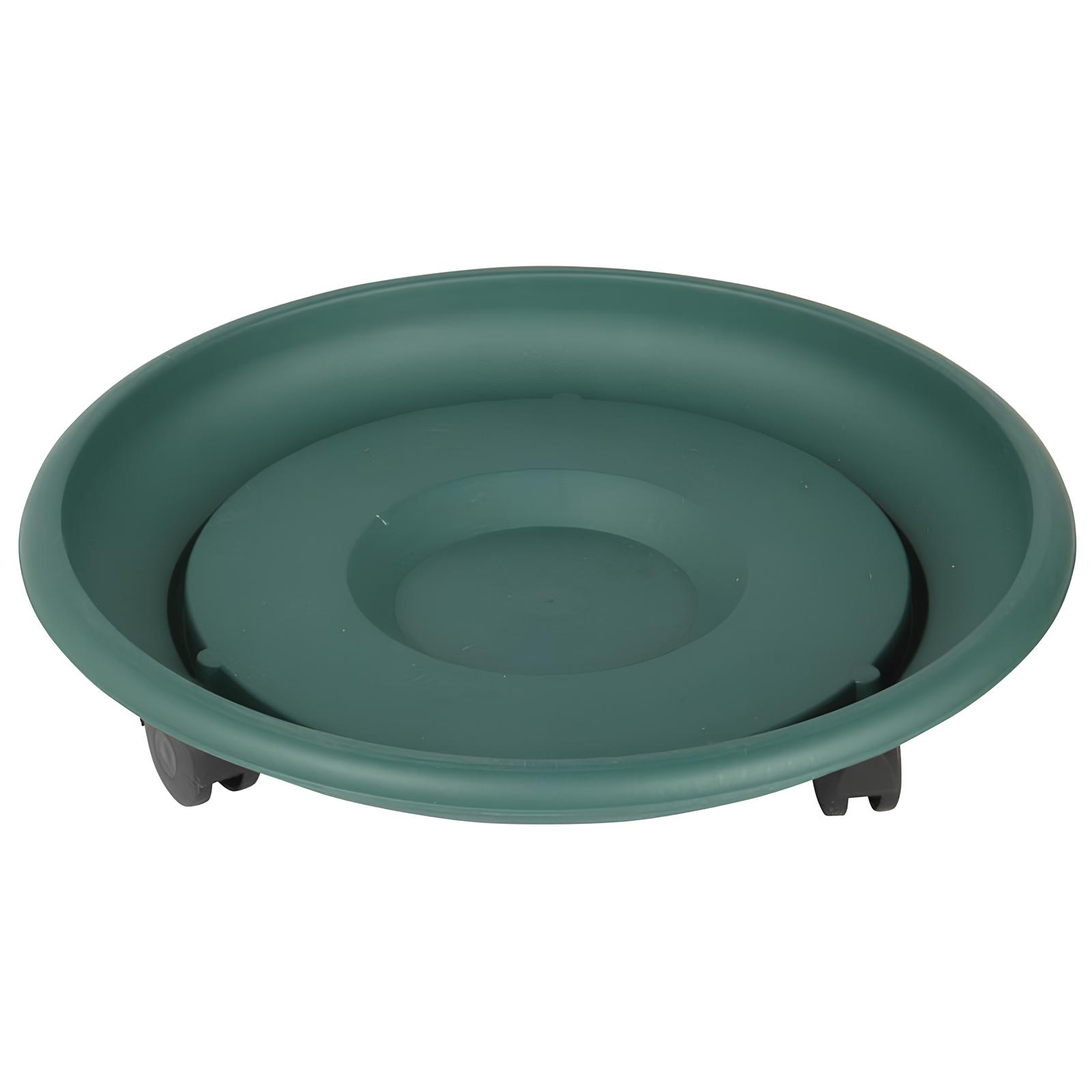 Tekerlekli Saksı Altığı 4 ADET 37 CM YEŞİL 721055