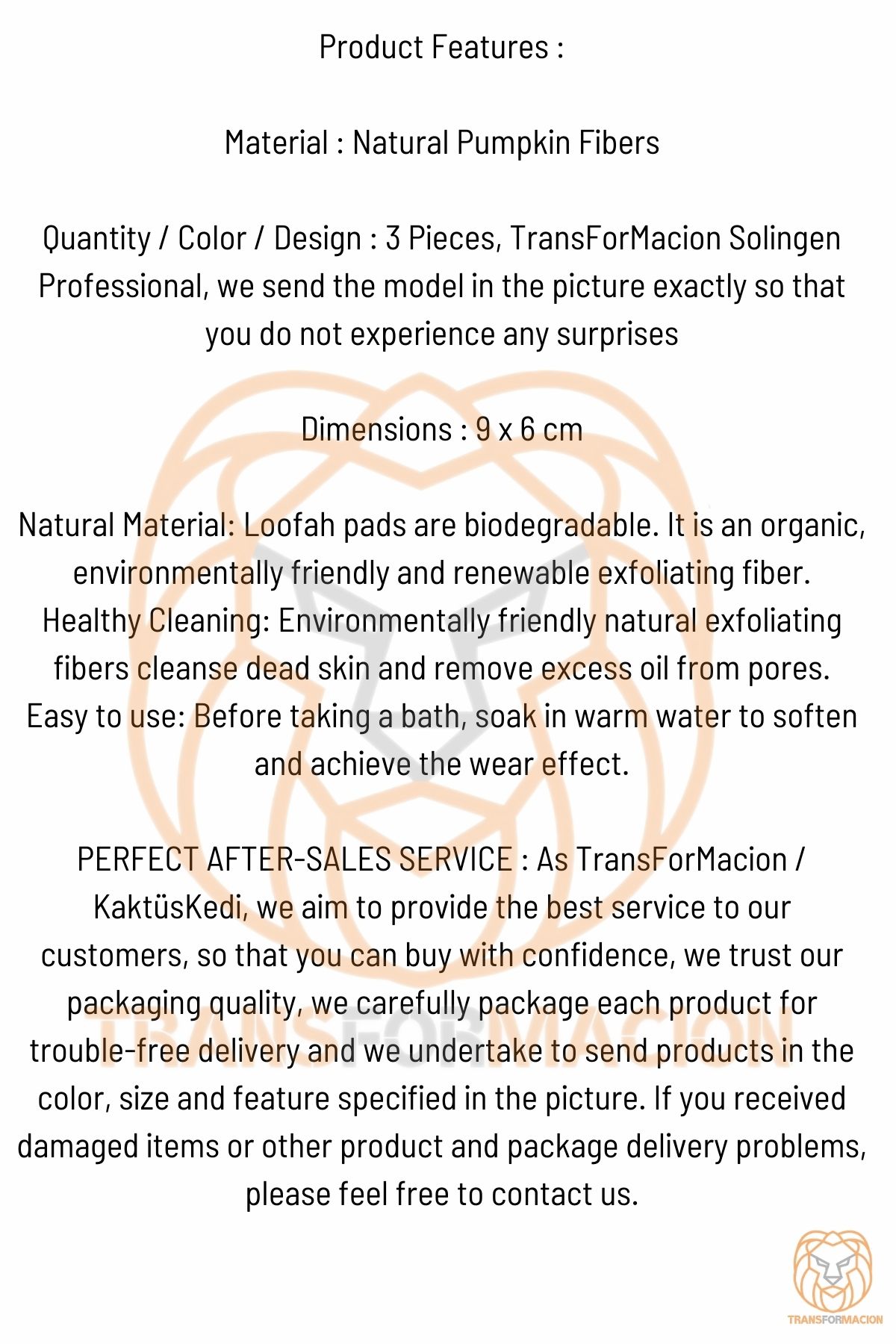 Yüz Peeling Kabak Lifi 3 adet Solingen Professional 719709