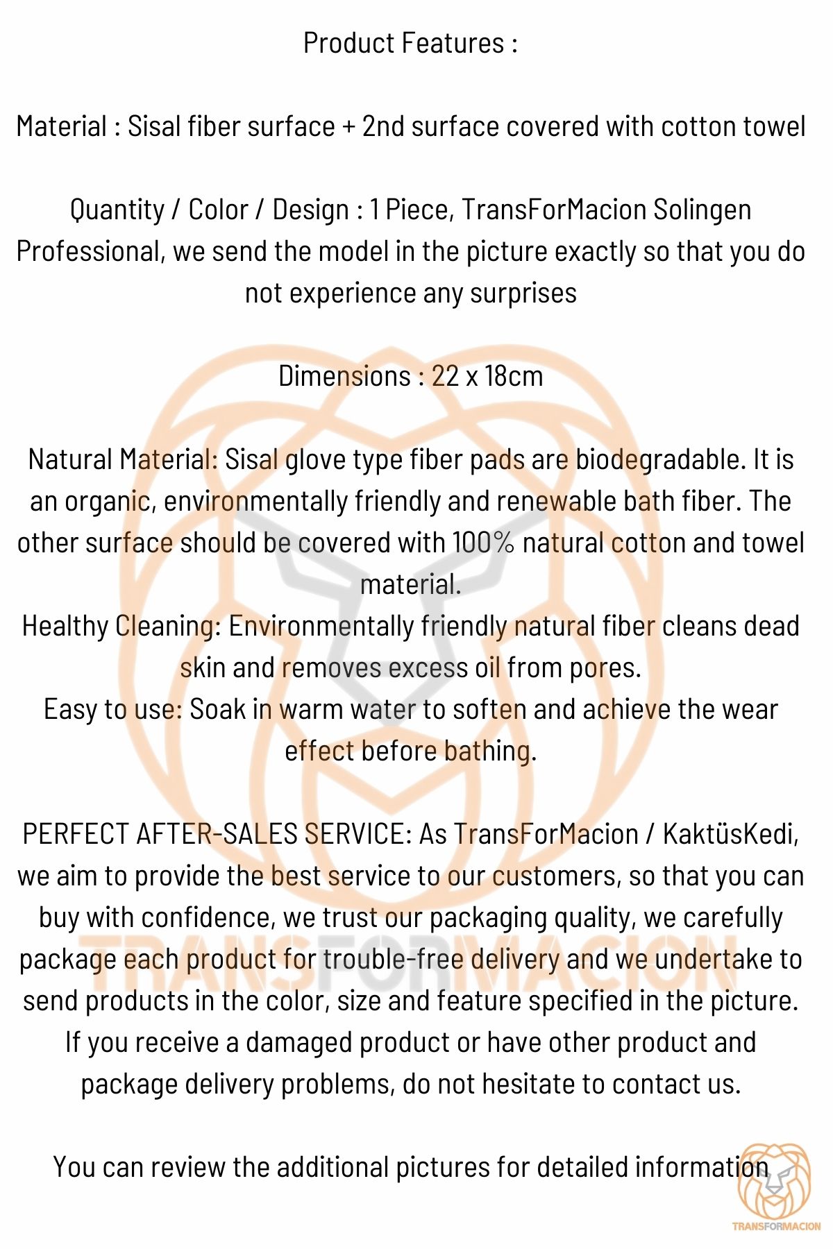 TransForMacion Banyo Lifi Eldivenli Duş Lifi Sisal Solingen Professional 721057