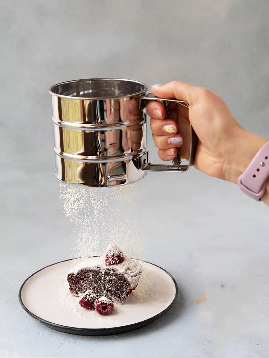 Un Eleği Nişasta Kakao Un Dağıtıcı Elek 304 Paslanmaz Çelik 721083