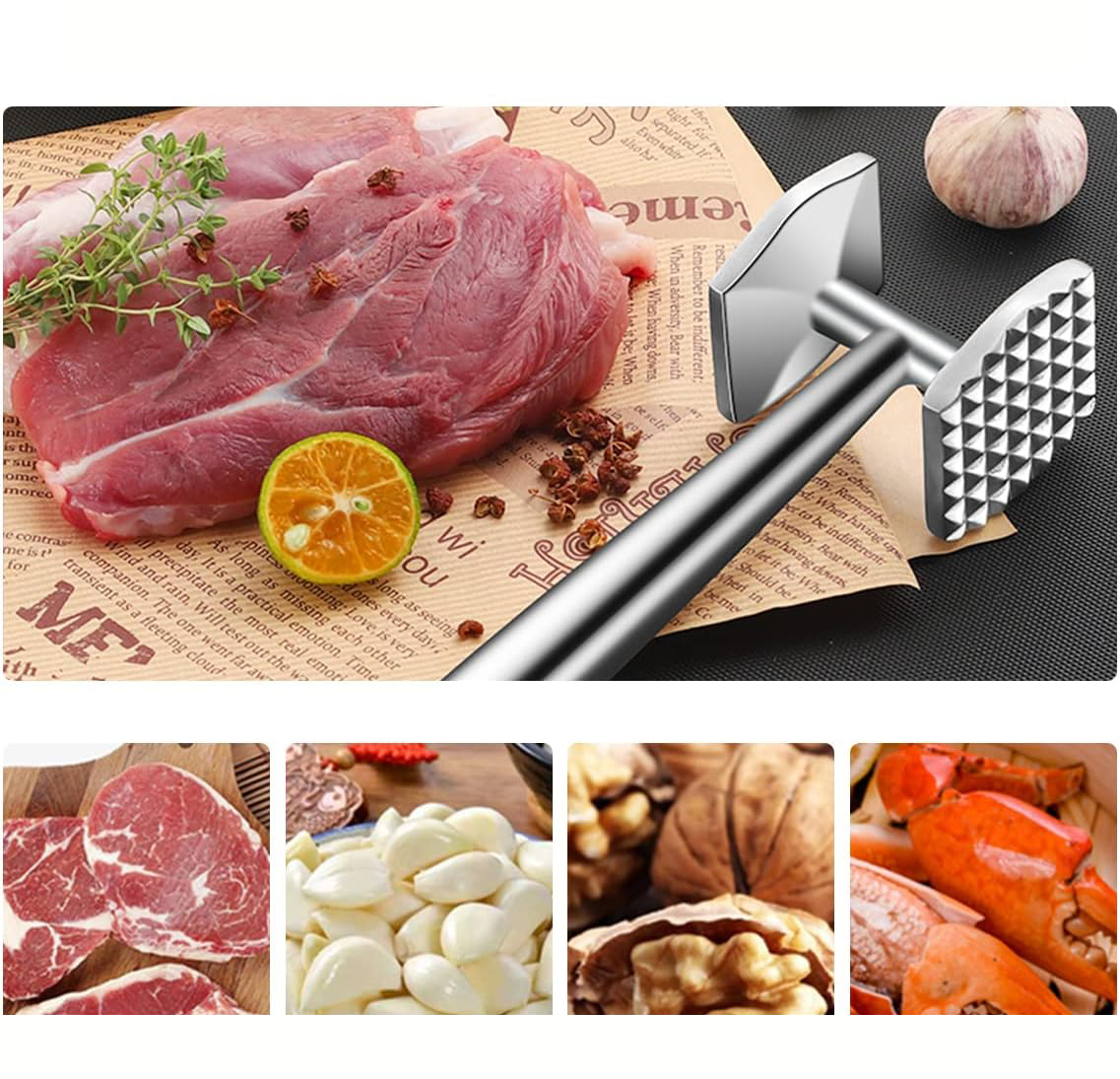 Et Tokmağı 2 Taraflı 304 Paslanmaz Çelik 721084