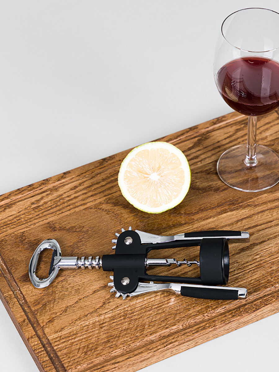 Tirbuşon Şarap Açacağı ve Şişe Açacağı 304 Paslanmaz Çelik 721085