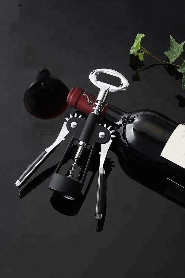 Tirbuşon Şarap Açacağı ve Şişe Açacağı 304 Paslanmaz Çelik 721085