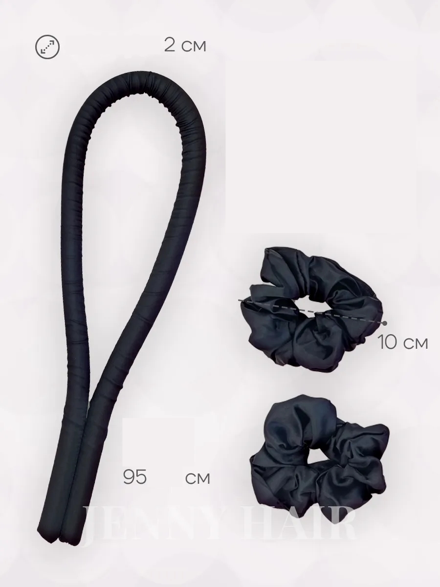 Saç Sosisi Isısız Saç Şekillendirici Saten Japon Bigudisi 721007