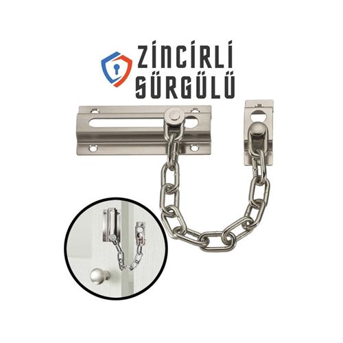 TransForMacion Sürgülü Kapı Emniyet Kilidi Saten 716759
