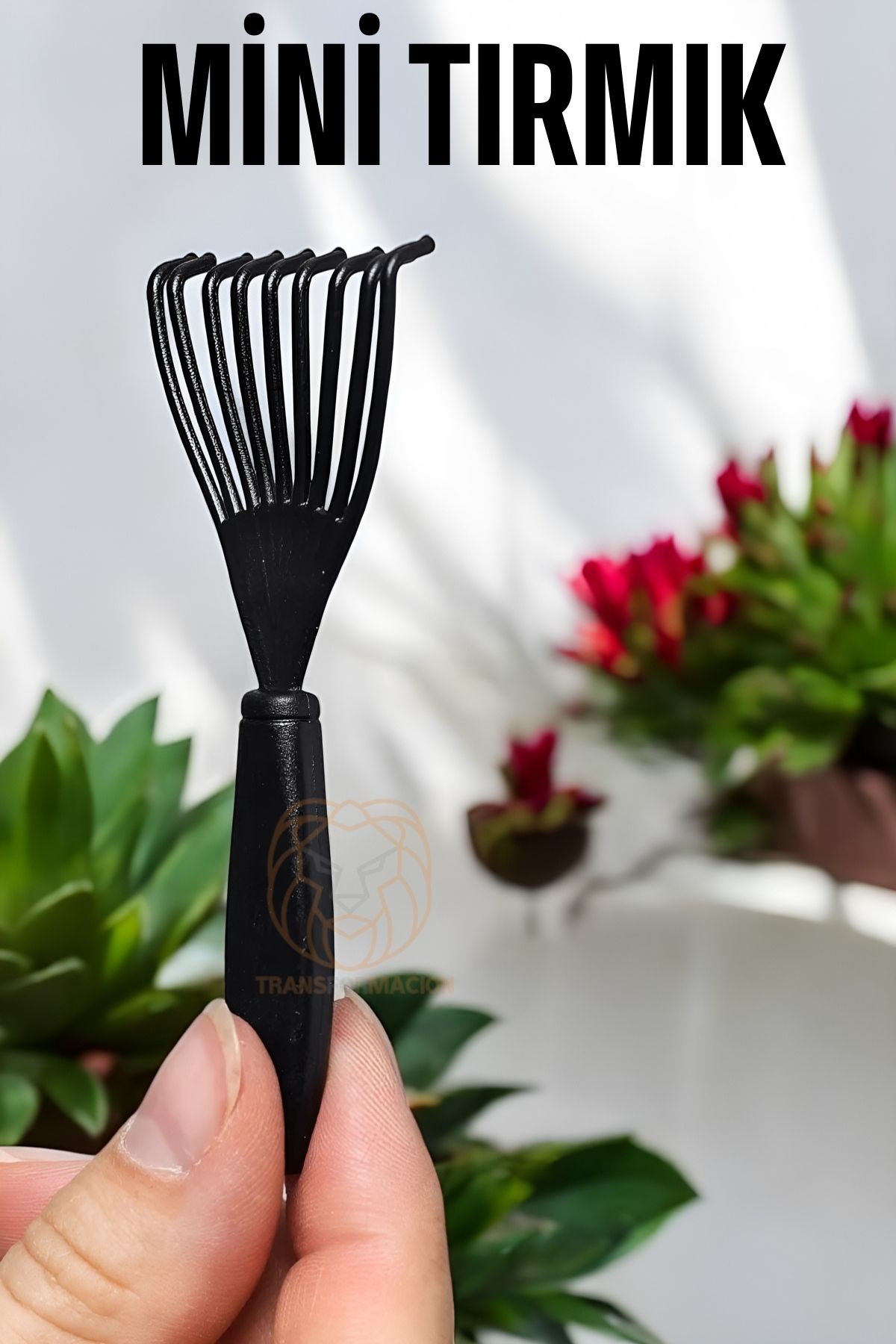 Çiçek Toprağı Temizleme Tırmığı Mini Tırmık 