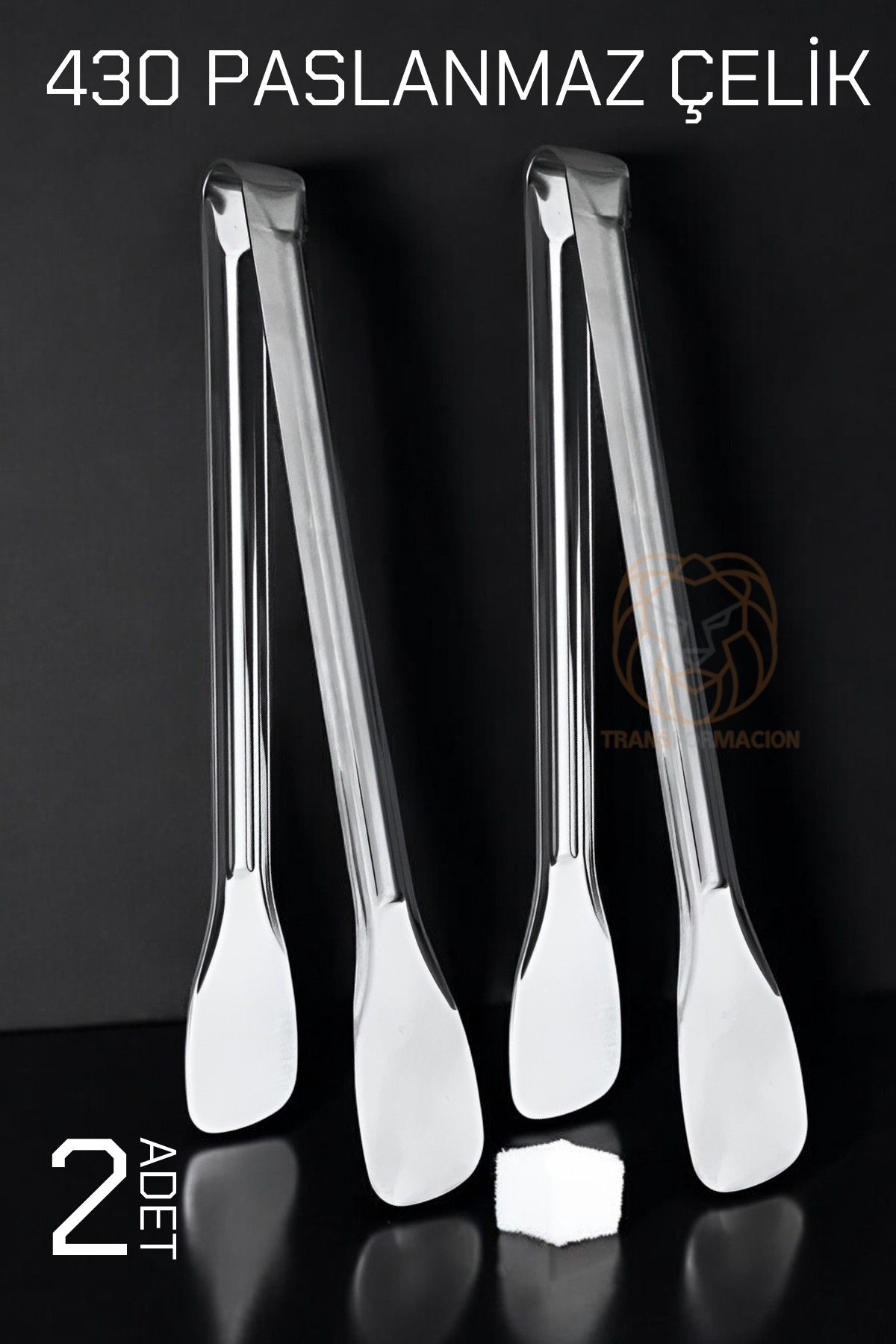 Mini Şeker Maşası Paslanmaz Zazzeri Classic 2 ADET 