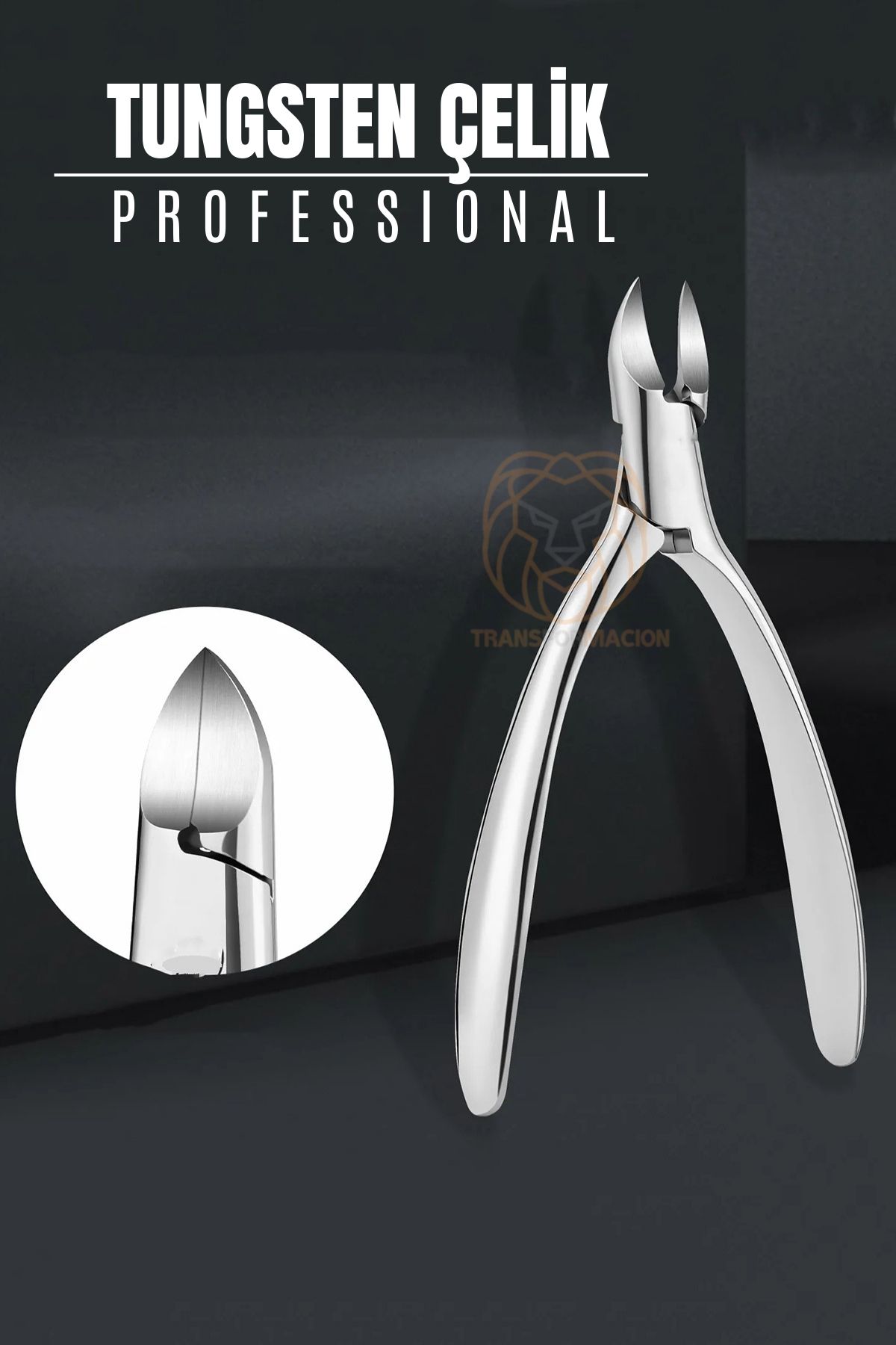 TransForMacion Pedikür Makası Tırnak Batık Makası Tungsten Çelik Profesyonel 721101
