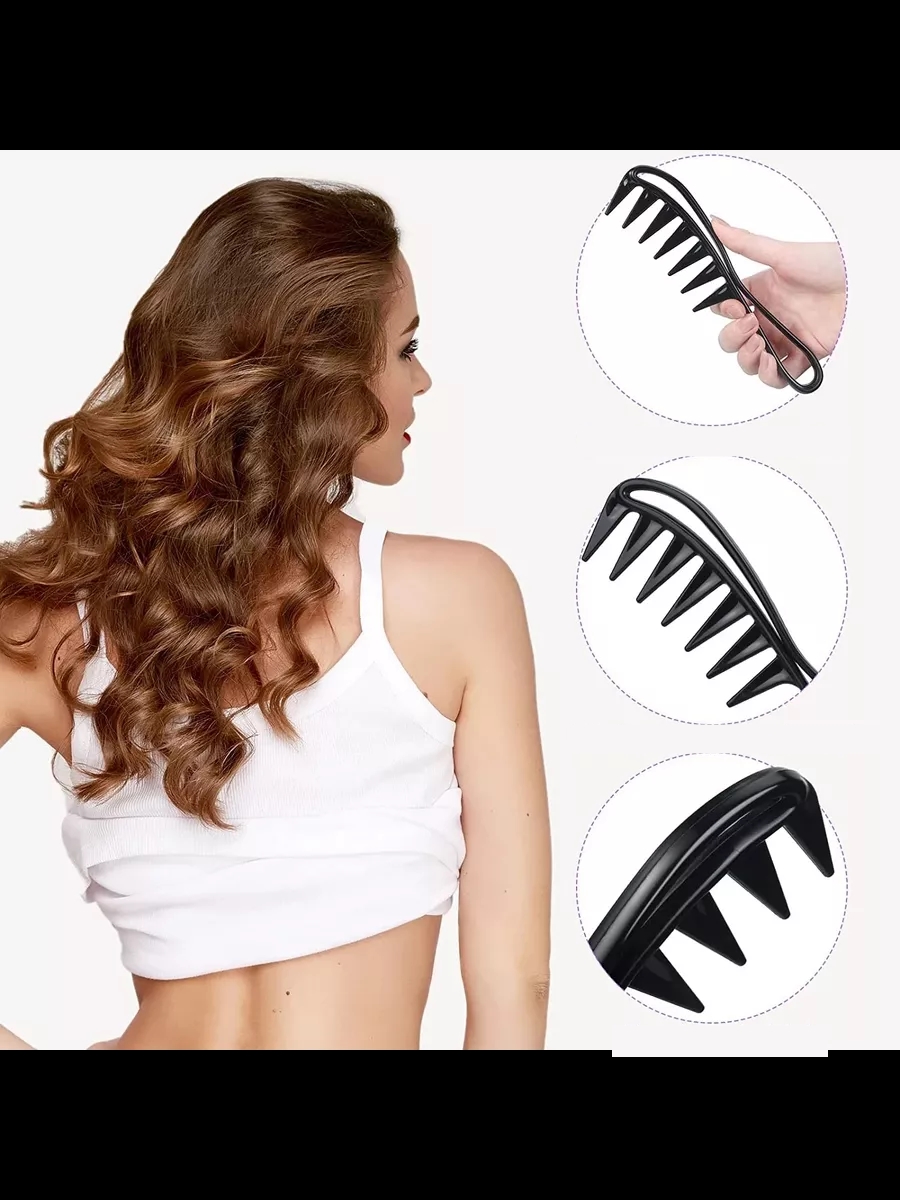 Geniş Dişli Stil Tarağı Karbon Solingen Professional 721103