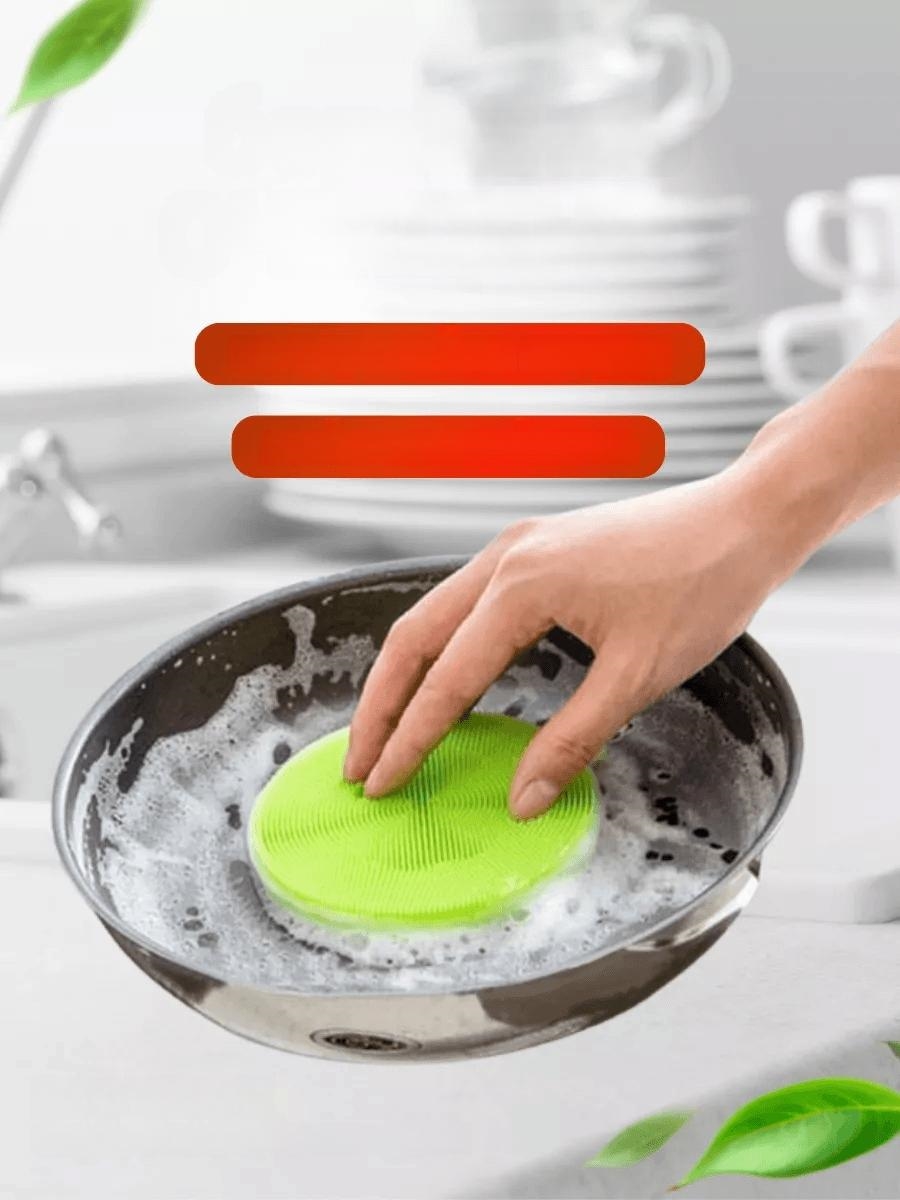 2 Yüzeyli Silikon Bulaşık Pedi 2 ADET 721105