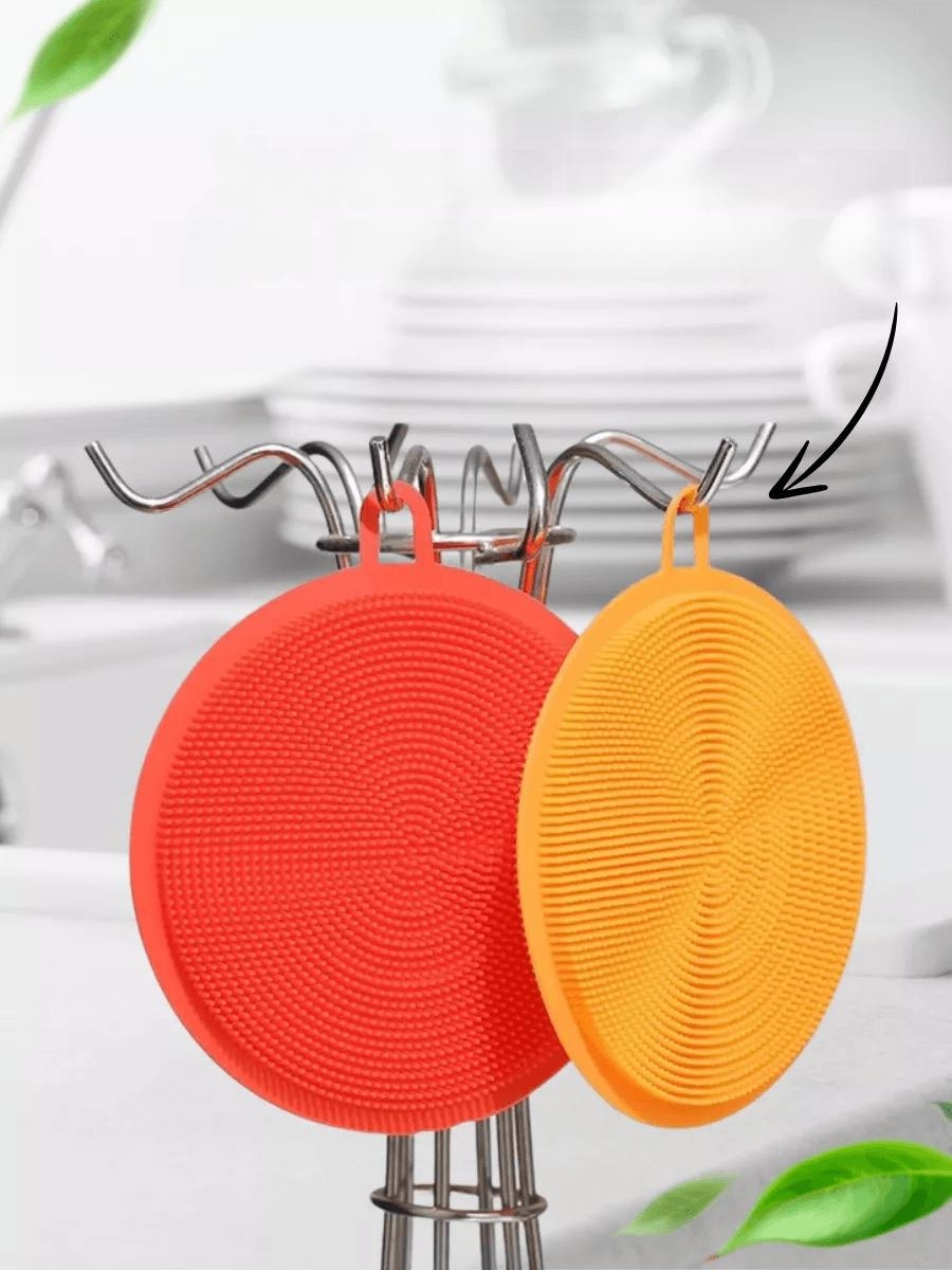 2 Yüzeyli Silikon Bulaşık Pedi 2 ADET 721105