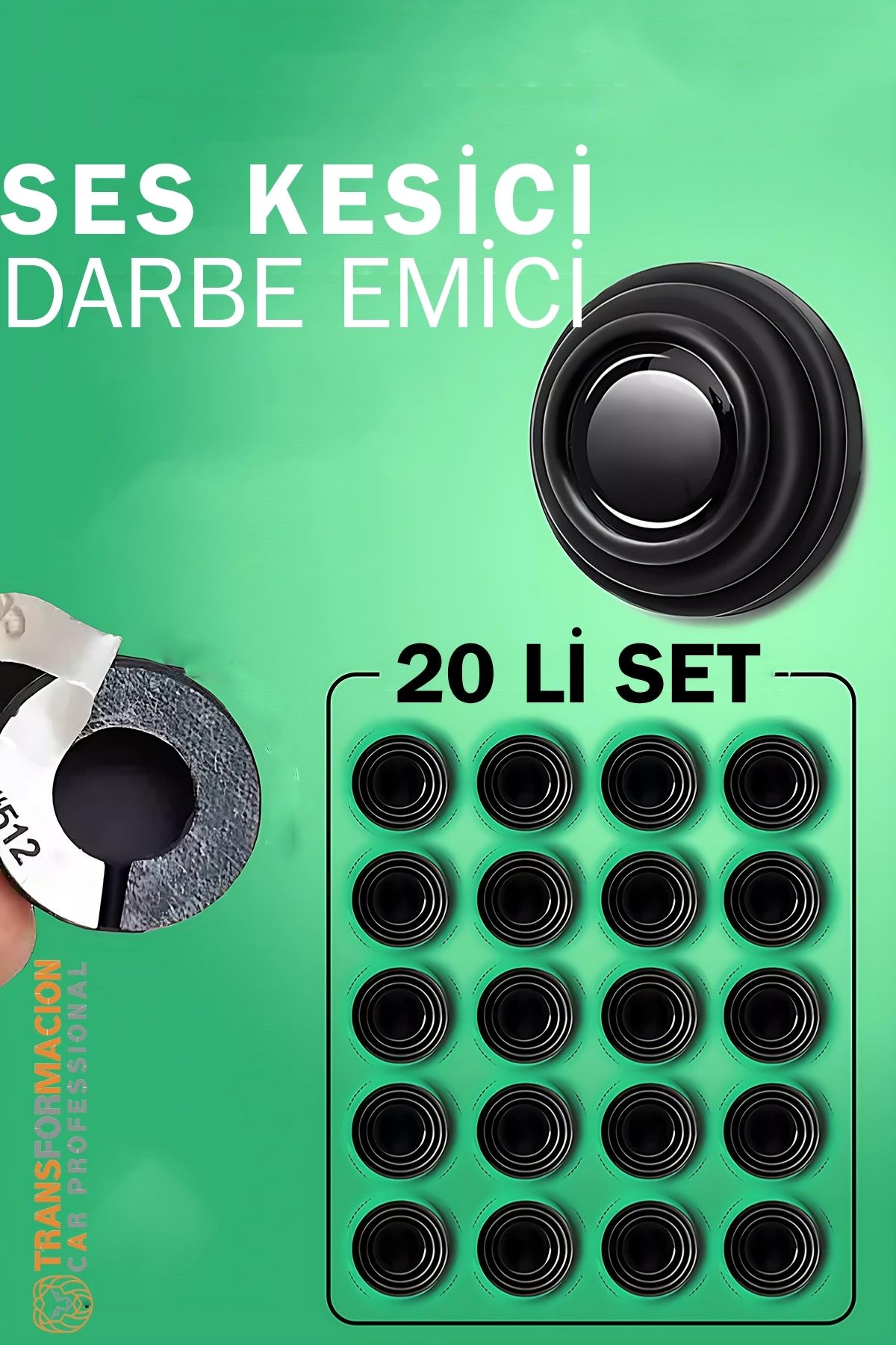 Kapı Bagaj Kaput Ses Darbe Emici Kauçuk Conta 16 ADET 429048