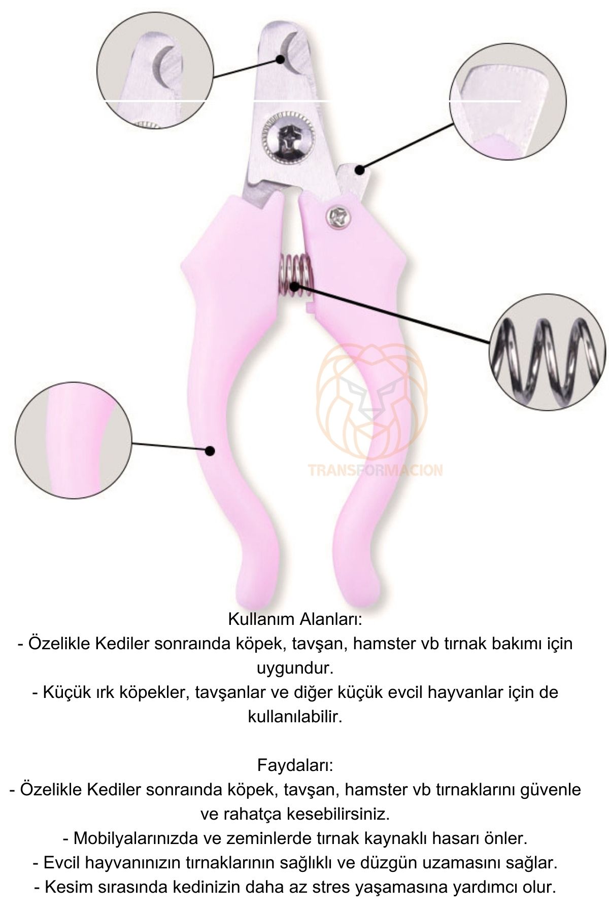 Transformacion Kedi Tırnak Makası Evcil Hayvan Köpek Tavşan Tırnak Makası 721112