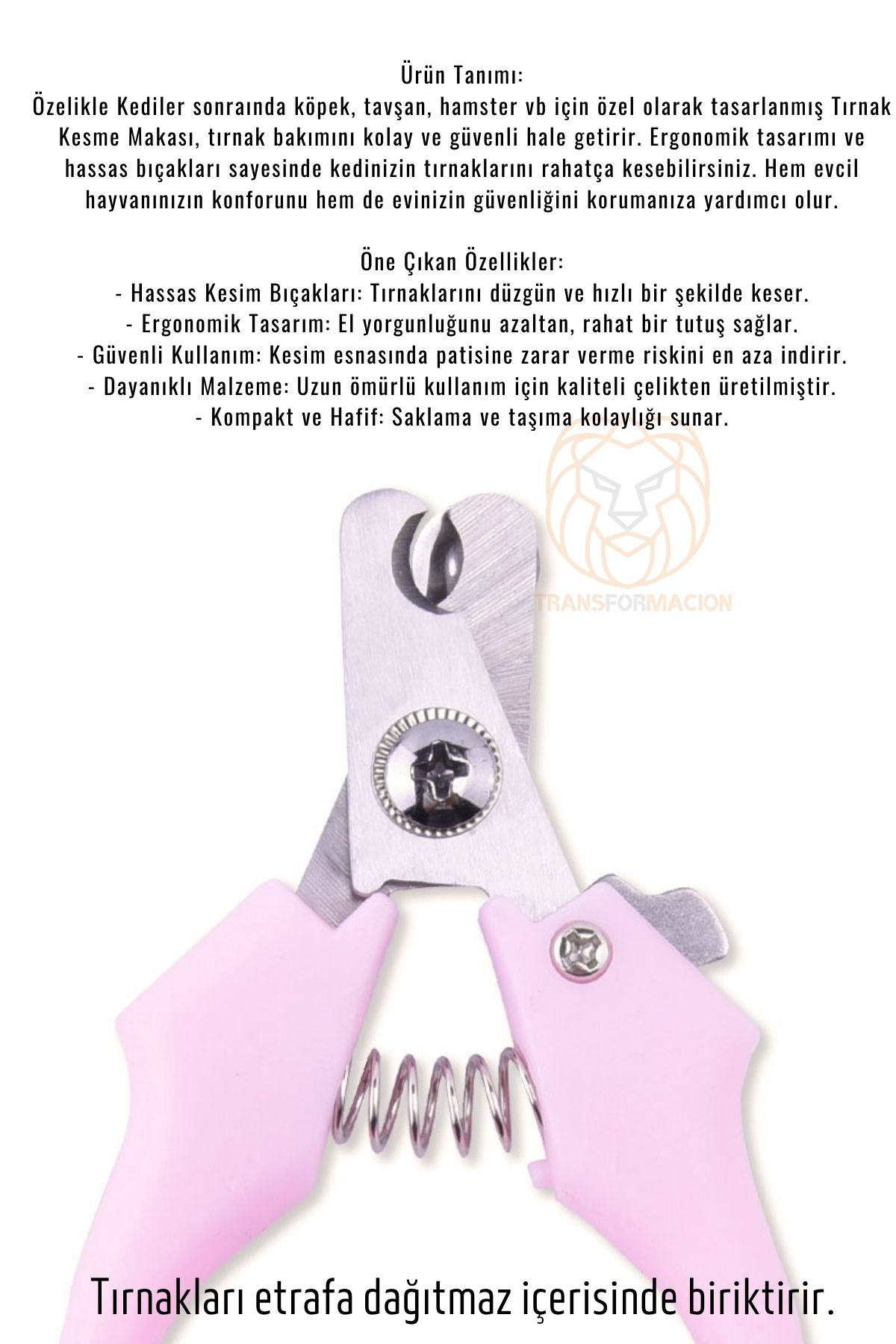 Transformacion Kedi Tırnak Makası Evcil Hayvan Köpek Tavşan Tırnak Makası 721112