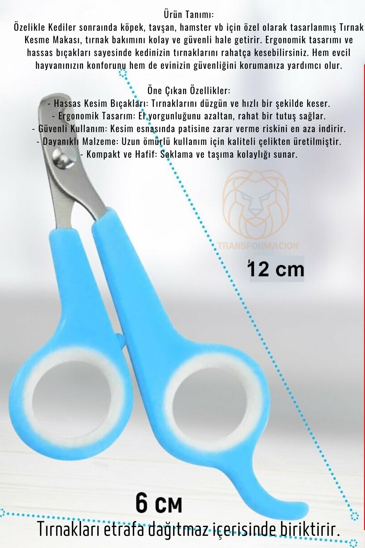 Kedi Tırnak Makası Evcil Hayvan Köpek Tavşan Tırnak Makası 721113