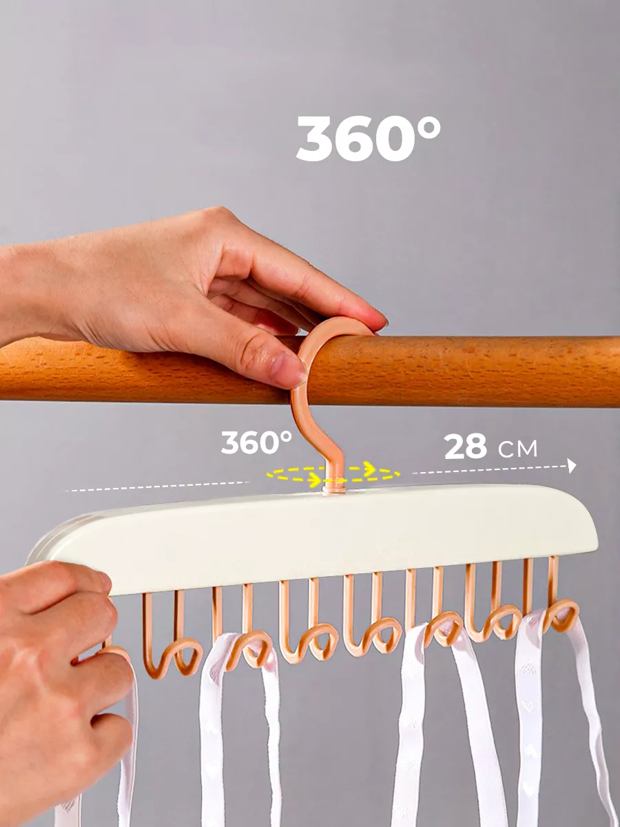 TransForMacion Sütyen Askısı Dolap İçi Şal Kravat Kemer Çanta Askısı 721119