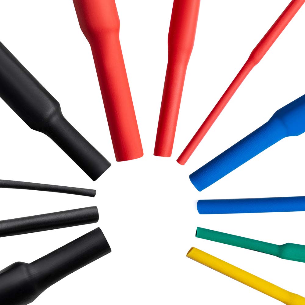 560 Adet Isıyla Daralan Makaron Kablo Koruyucu Kılıf 719615