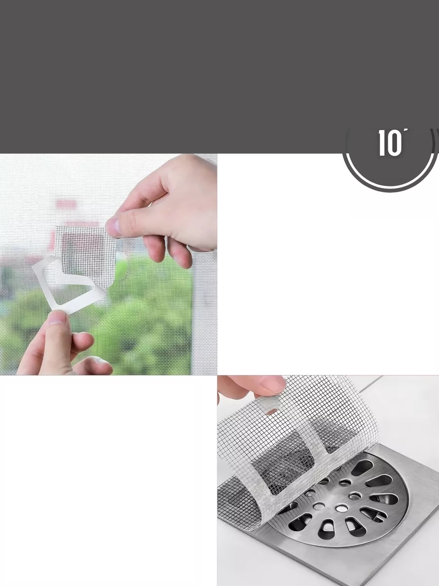 Banyo Gider Süzgeci 10 ADET 721135