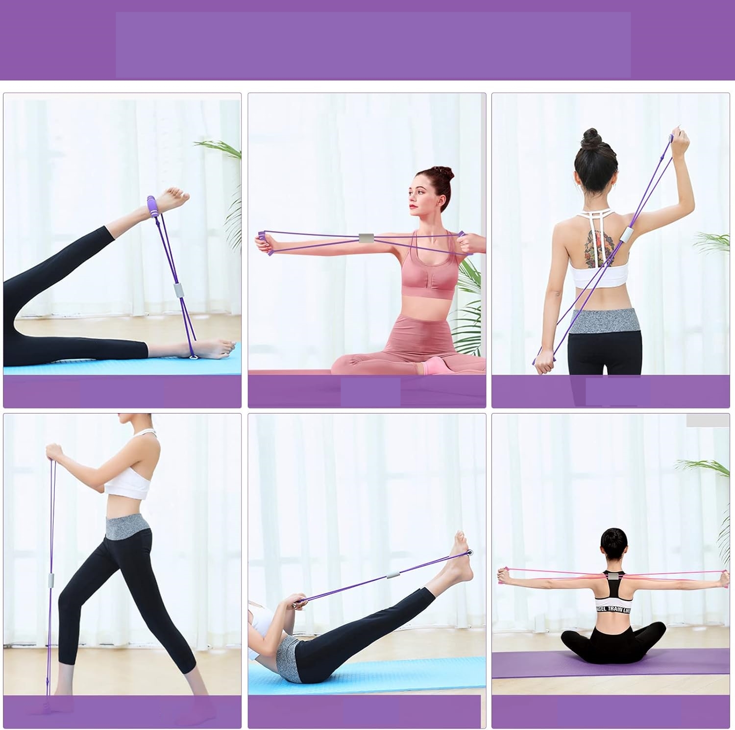 Transformacion Pilates Egzersiz Direnç Lastiği 36-130 cm 721158