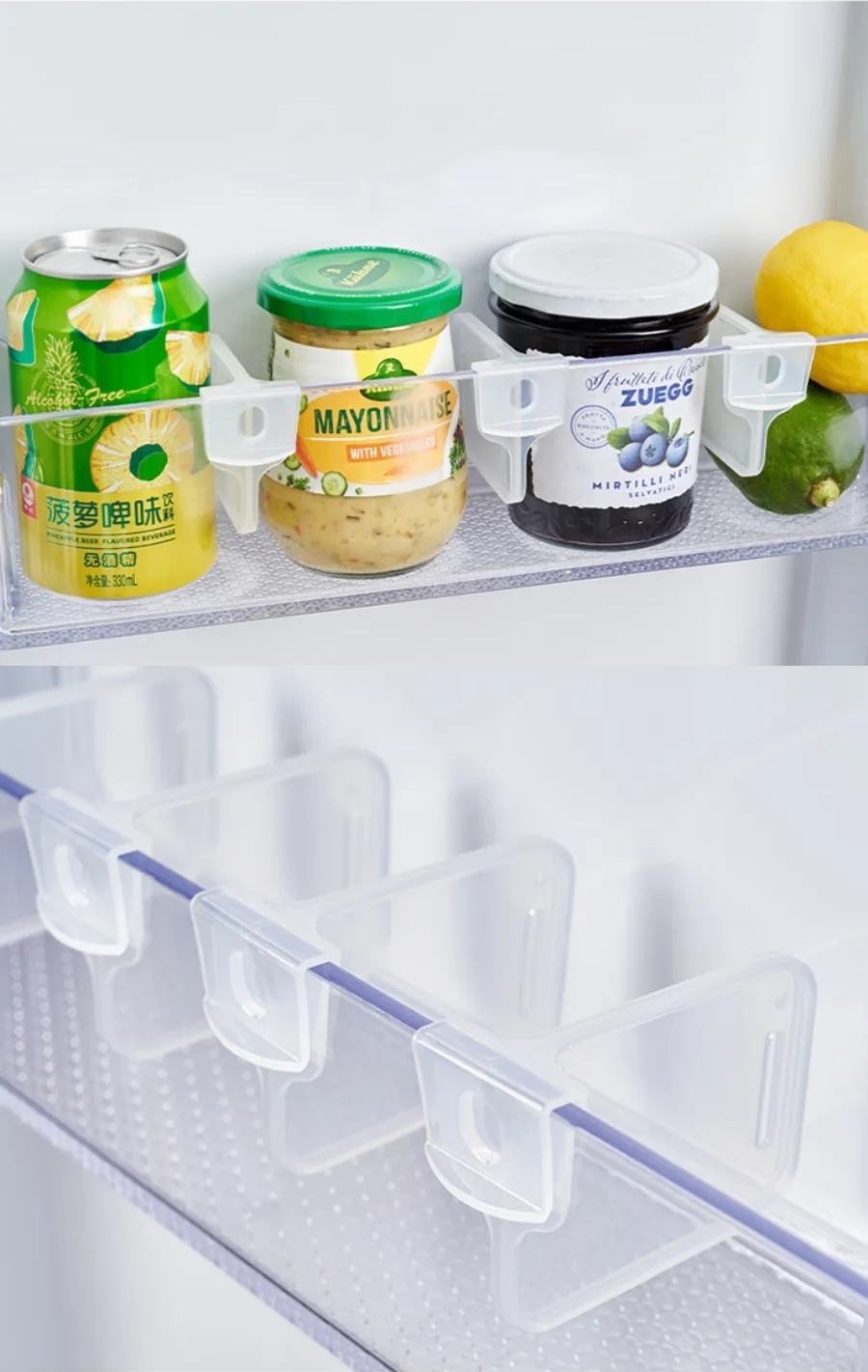 Transformacion Buzdolabı Raf Ayırıcı Organizer Dönüştürücü 10 Adet   721159