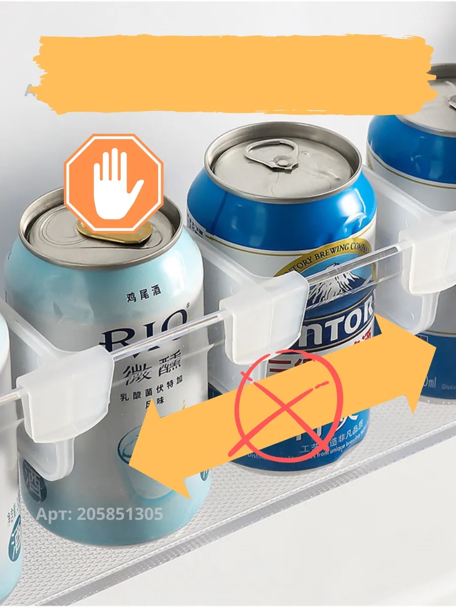 Transformacion Buzdolabı Raf Ayırıcı Organizer Dönüştürücü 10 Adet   721159