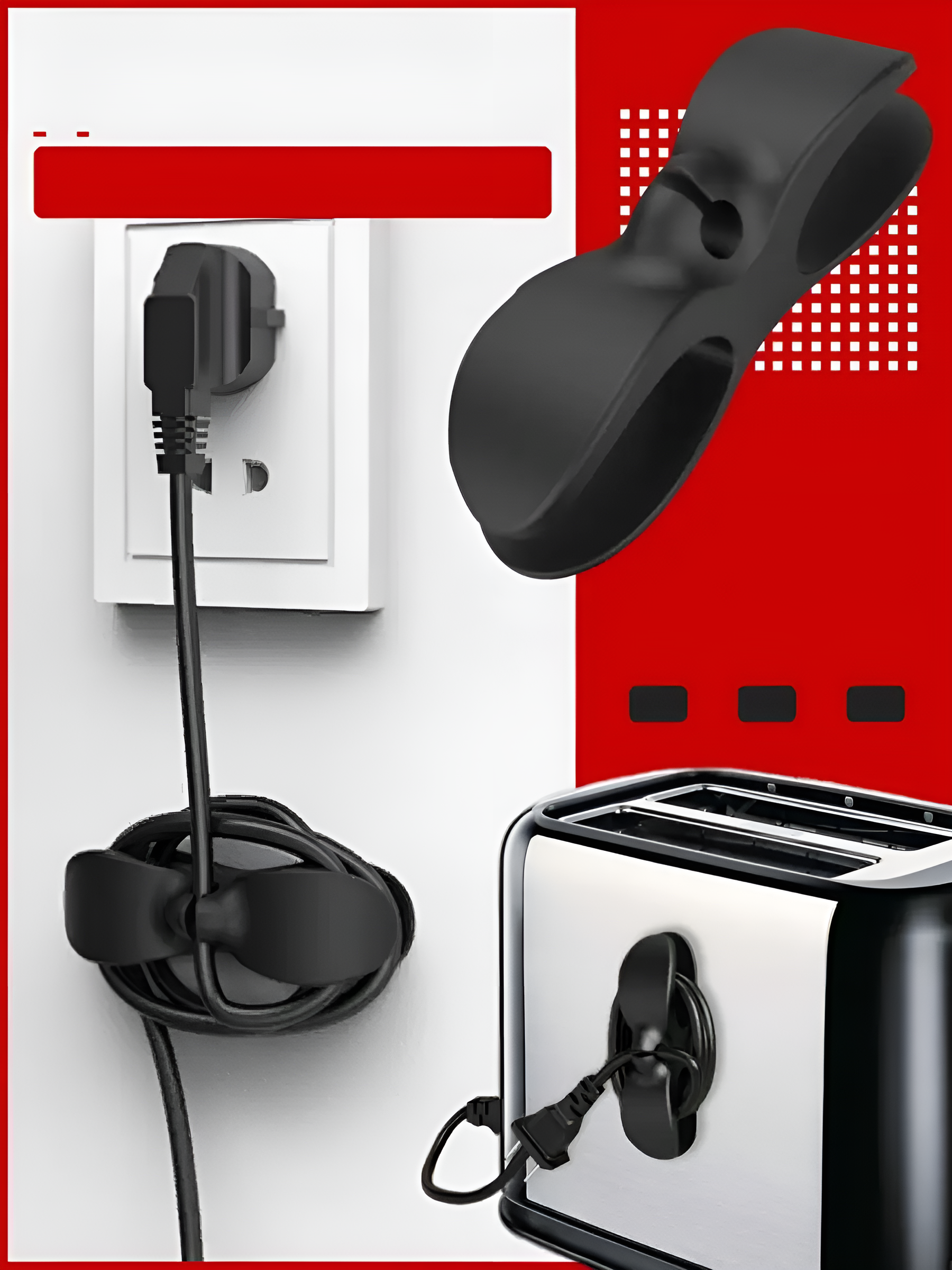 Kablo Sarma Aparatı Airfryer Tost Makina Kablo Toparlama 721162 