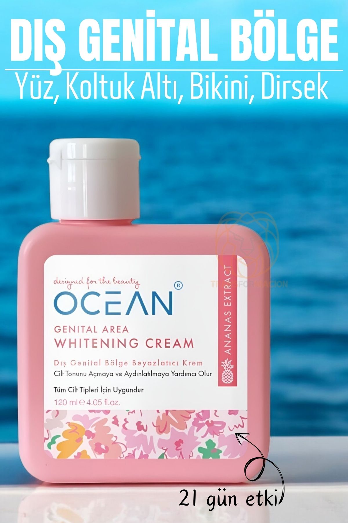 ModaCar Dış Genital Bölge Beyazlatıcı FLASH EFFECT Krem Yüz, Koltuk Altı, Bikini Bölgesi, Dirsek Beyazlatıcı