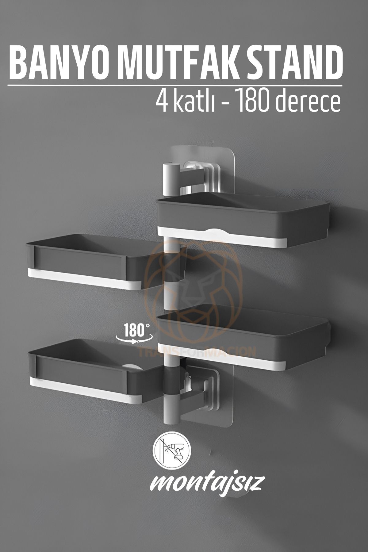 ModaCar 4 Katlı Banyo Organizer Stand 