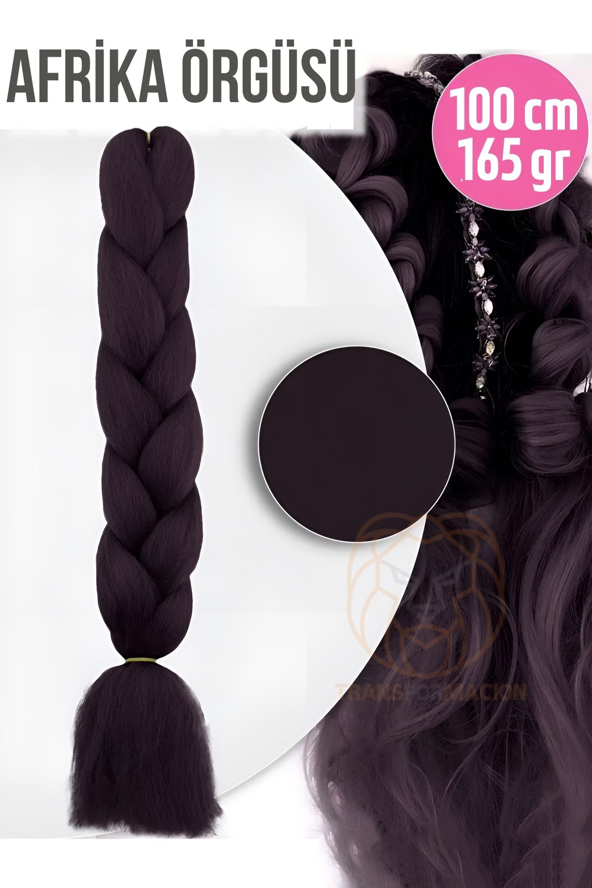 ModaCar Afrika Örügüsü Rasta 100 Cm 165 Gr 1092 Kahve 