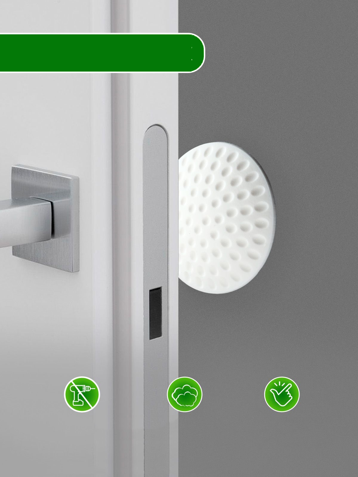 Kapı Stopperi Golf Topu Model Kapı Çarpma Önleyici 4 Adet 721172 