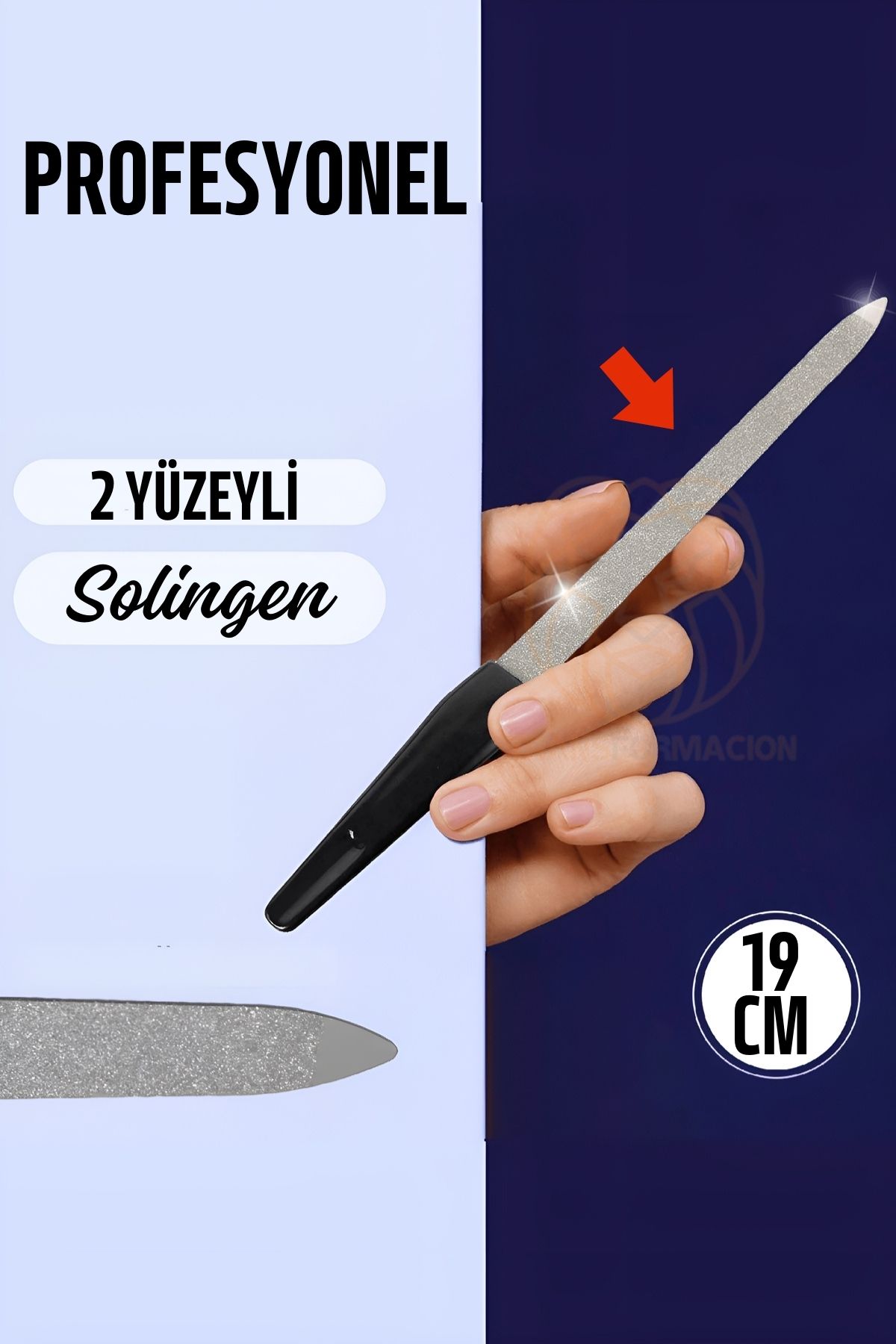 Tırnak Törpüsü Çelik Solingen Profesyonel 721178