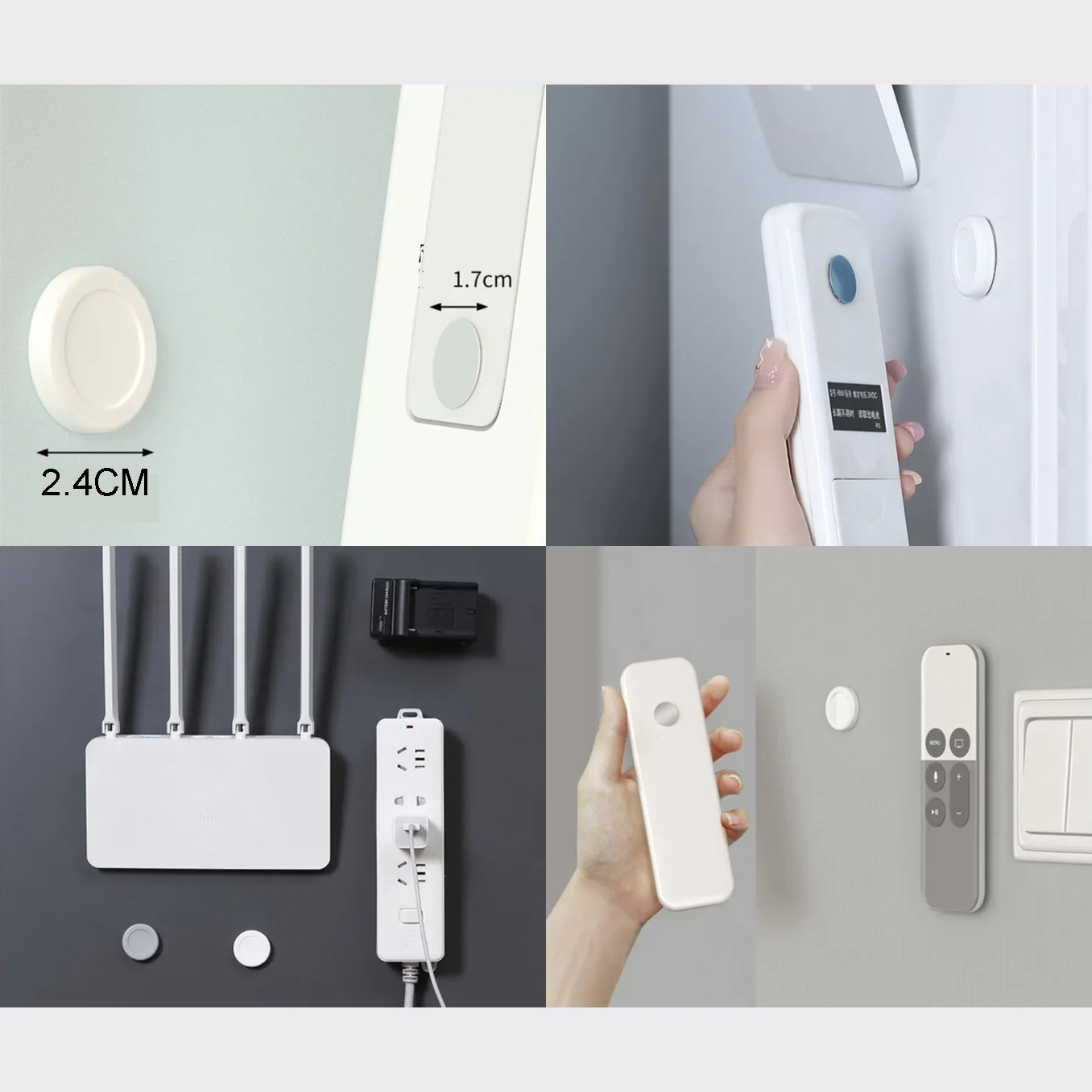 Mıknatıslı Çok Amaçlı Kumanda Telefon Tutucu 2 ADET 721182