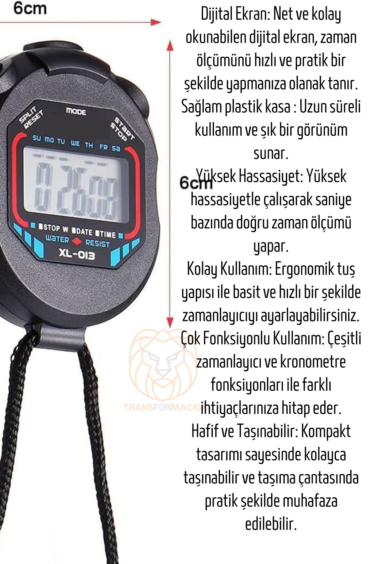 Kronometre Antrenör Dijital Kronometre 721188