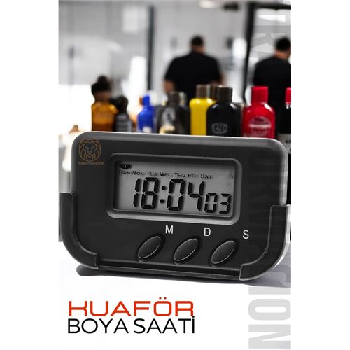 TransForMacion Kuaför Boya Kronometresi Berber Kuaför Dijital Zamanlayıcı Saat 721189