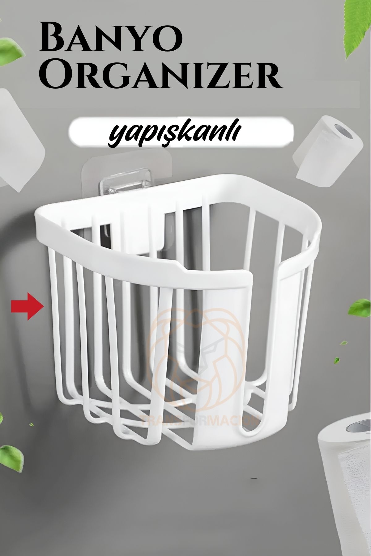 ModaCar Banyo Organizeri Yapışkanlı 