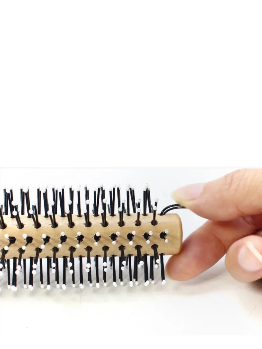 Sakal Fırçası Saç Fırçası ve Fön Fırçası Ahşap Saplı 721203