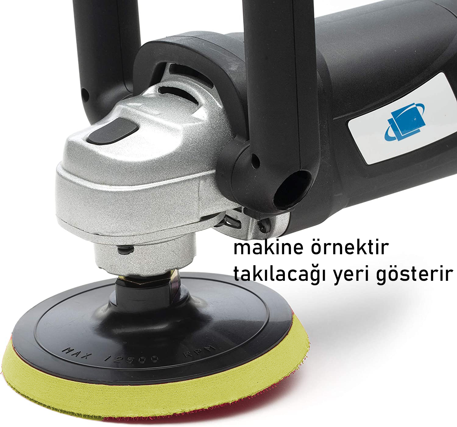 115 mm Cırtlı Zımpara Disk Pasta Cila Sünger Tabanı 721209