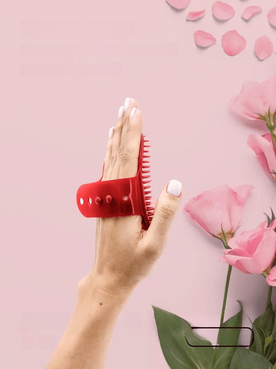 Silikon Banyo Fırçası Masajlı 721212 